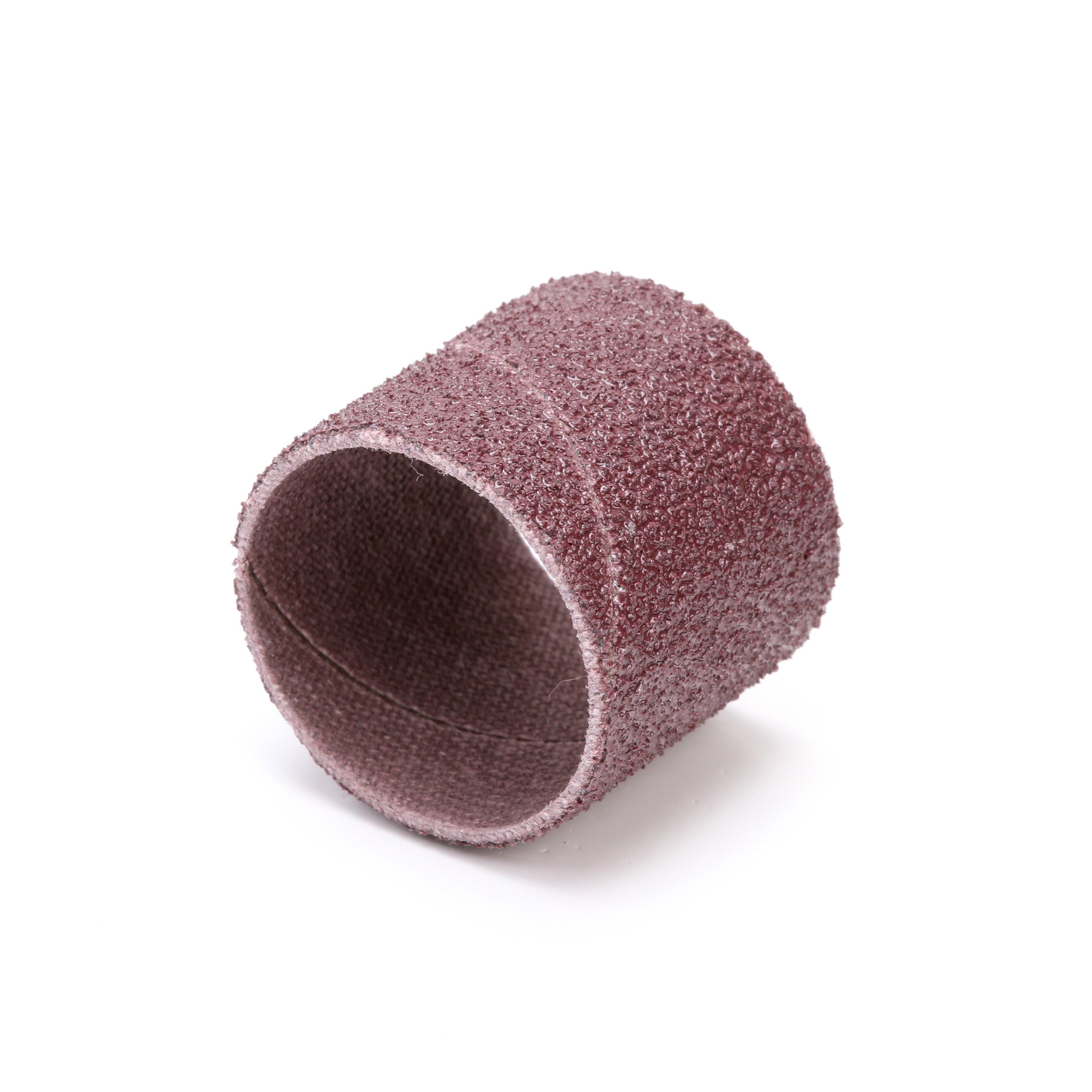 3M 7100138141 Spiral Band, 1 in Dia x 1 in L Band, 60 Grit, Medium Grade - Spiral Bands